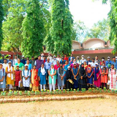 One day exposure visit to govt. school student under DST-SERB on Nov 17, 2021